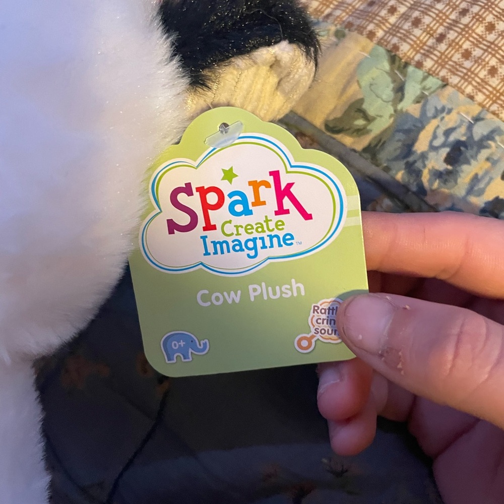 Spark Create Imagine Cow Plush